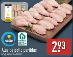 ALDI Alas de pollo partidas oferta