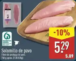 ALDI Solomillo de pavo oferta