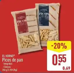 ALDI El Horno picos de pan oferta