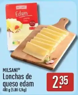 ALDI Milsani lonchas de queso edam oferta