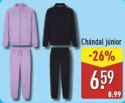 ALDI Chándal júnior oferta