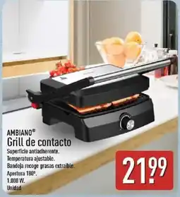 ALDI Ambiano grill de contacto oferta