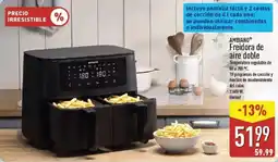 ALDI Ambiano freidora de aire doble oferta
