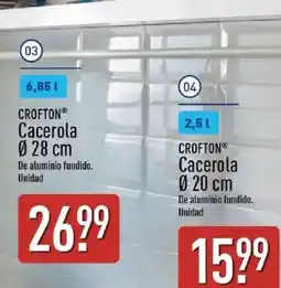 ALDI Crofton cacerola oferta