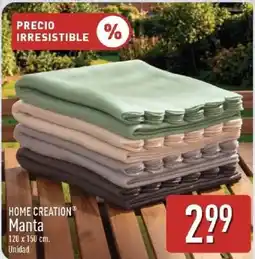 ALDI Home Creation Manta oferta