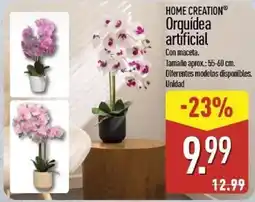 ALDI Home Creation orquídea artificial oferta