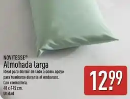ALDI Novitesse Almohada larga oferta