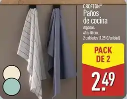 ALDI Crofton paños de cocina oferta