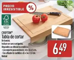 ALDI Crofton tabla de cortar oferta
