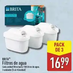 ALDI Brita filtros de agua oferta