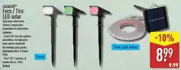 ALDI Casalux foco / tira led solar oferta