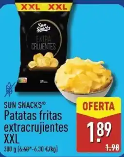 ALDI Sun Snacks patatas fritas extracrujientes XXL oferta