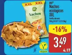 ALDI Bio Nachos ecológicos XXL oferta