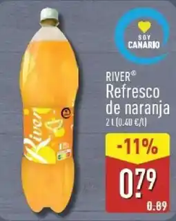 ALDI River refresco de naranja oferta