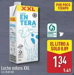 ALDI Leche entera XXL oferta