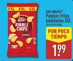 ALDI Sun Snacks ribble chips oferta
