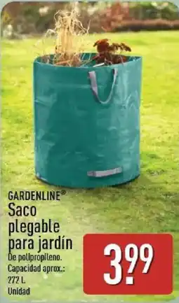 ALDI Gardenline saco plegable para jardin oferta