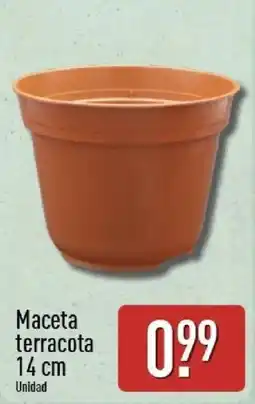 ALDI Maceta terracota oferta