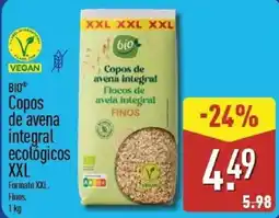 ALDI BIO Copos de avena integral ecológicos oferta
