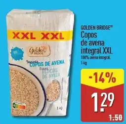 ALDI Golden Bridge copos de avena integral XXL oferta