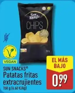ALDI Sun Snacks patatas fritas extracrujientes oferta