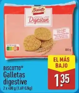 ALDI Biscotto Galletas digestive oferta