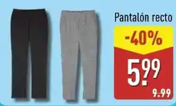 ALDI Pantalón recto oferta