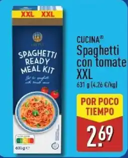 ALDI Cucina spaghetti ready meal kit oferta