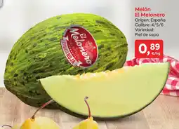 Suma Supermercados El Melonero melón oferta
