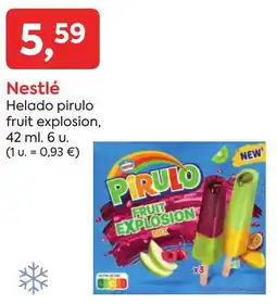 Suma Supermercados Nestlé helado pirulo fruit explosion oferta