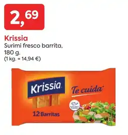 Suma Supermercados Krissia surimi fresco barrita oferta