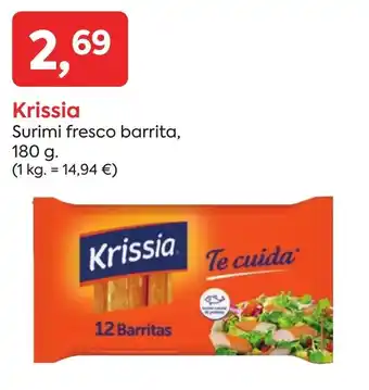 Krissia surimi fresco barrita