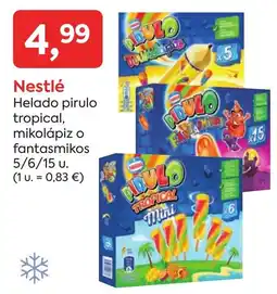 Suma Supermercados Nestlé helado pirulo tropical oferta