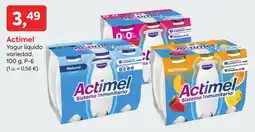 Suma Supermercados Actimel Yogur líquido variedad oferta