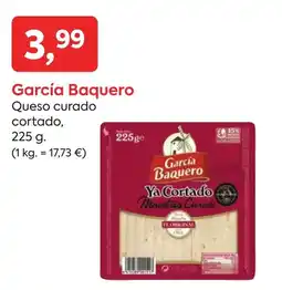 Suma Supermercados García Baquero Queso curado cortado oferta