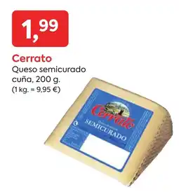 Suma Supermercados Cerrato queso semicurado oferta