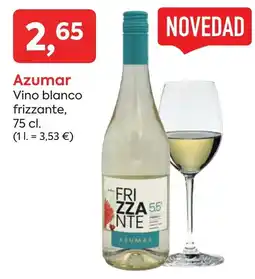 Suma Supermercados Azumar vino blanco frizzante oferta