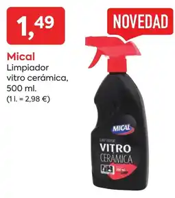 Suma Supermercados Mical limpiador vitro cerámica oferta