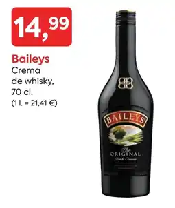 Suma Supermercados Baileys crema de whisky oferta