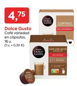 Suma Supermercados Dolce Gusto café variedad oferta