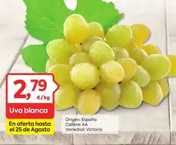 Suma Supermercados Uva blanca oferta