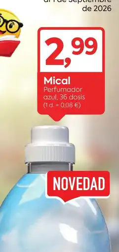 Suma Supermercados Mical Perfumador azul oferta