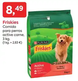 Suma Supermercados Friskies comida para perros active carne oferta