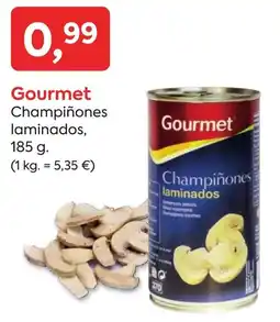 Suma Supermercados Gourmet champiñones laminados oferta