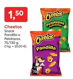 Suma Supermercados Cheetos Pandilla o Pelotazos oferta