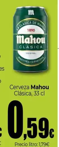 Unide Supermercados Mahou clásica oferta