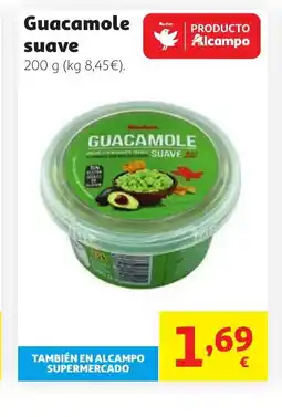 Alcampo Guacamole suave oferta