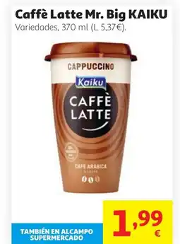 Alcampo KAIKU Caffè Latte Mr. Big oferta
