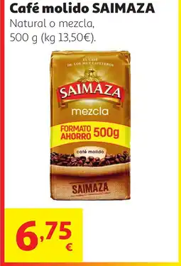 Alcampo SAIMAZA Café molido oferta