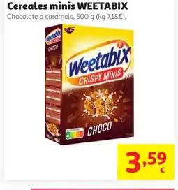 Alcampo WEETABIX Cereales minis oferta